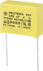 TRU COMPONENTS 450209 10 % 275 V/AC Kondensator przeciwzakłóceniowy MKP-X2 1 szt.