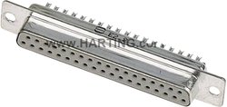 Listwa Pin żeńska D-SUB 09 67 209 4715 Harting Zawartość: 1 szt.