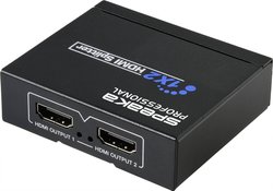 SPEAKA Professional SP-HDS-110 Rozdzielacz HDMI 1x2 4K Splitter HDMI SpeaKa Professional SP-9493352 1 szt.