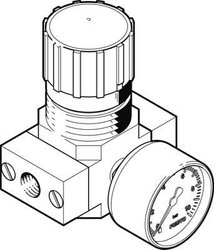 Zawór regulacyjny FESTO LR-1/8-D-7-MICRO 526263, 1 do 10 bar