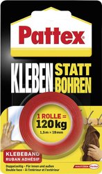 Taśma dwustronna Pattex  PXMT2  (D x S) 1.5 m x 19 mm 1.5 m 1 szt.