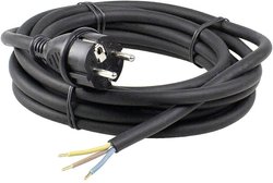 Kabel zasilający AS Schwabe 60379, H07RN- F 3G 1,5 mm, 4,5 m.