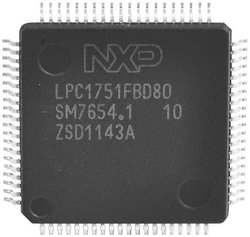 NXP 32-bitowy mikrokontroler Flash ARM Cort  NXP Semiconductors LPC1754FBD80K