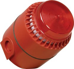 Sygnalizator łączony  ComPro Flashni N/A Flesz, Dźwięk ciągły 24 V/DC 110 dB