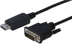 Przejściówka DisplayPort, DVI Digitus, ze złączem śrubowym, 5.00 m