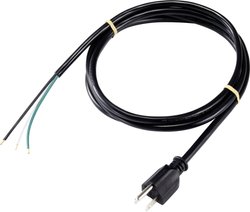 Kabel zasilający Sygonix SY-5043454  czarny 2.00 m