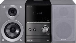 Panasonic            SC-PM602EG-S            Stereo           Miniwieża Panasonic SC-PM602EG-S  srebrny