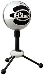 Niebieski mikrofon USB Snowball — SZCZOTKOWANE ALUMINIUM — EMEA Mikrofon PC Blue Microphones Snowball 988-000175