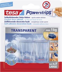 Hak samoprzylepny tesa POWERSTRIPS® 58813-00000-20 2 szt.