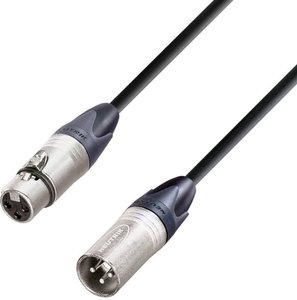 XLR Kabel połączeniowy 5.00 m AH Cables K5MMF0500 1 szt.