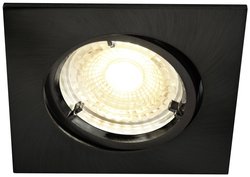 Lampa łazienkowa LED do wbudowania Nordlux Carina 2015680103 LED GU10  czarny