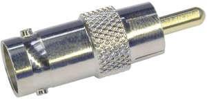 Adapter BNC Telegärtner J01008B0838 złącze żeńskie BNC - złącze męskie RCA/cinch  1 szt.