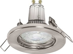 Lampa łazienkowa LED do wbudowania LEDVANCE SET X3 RECESS DOWNLIGHT GU10 4058075611290   4.5 W nikiel 230 lm