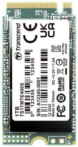 Dysk wewnętrzny SSD M.2 PCIe NVMe 2242 1 TB Transcend MTS400S PCIe NVMe 3.0 x4 Produkt nowy