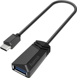 Hama przejściówka USB OTG, wtyk USB-C - gniazdo USB, USB 3.2 Gen1, 5 Gbit/s Przejściówka, adapter USB, USB-C® Hama 00200312