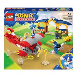 LEGO® Sonic the Hedgehog  76991  Ulotka z tornadem Tailsa z warsztatem LEGO® Sonic the Hedgehog LEGO Sonic the Hedgehog 76991, 1 szt.