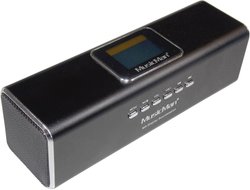 Głośnik przenośny z LCD Technaxx MusicMan MA, microSD, USB, AUX-IN, tuner FM, czarny