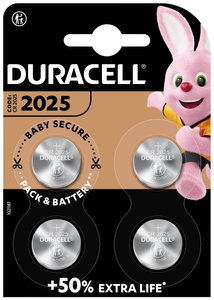 Ogniwo guzikowe Duracell Elektro 2025 litowe 165 mAh 3 V 4 szt.