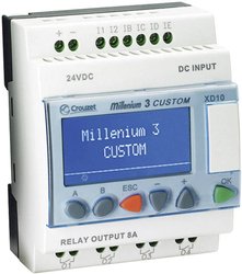 Crouzet Millenium 3 Smart — układy sterowania, które można rozszerzać Logic Controller Crouzet Millenium 3 XD10 R 230VAC SMART 88974143.