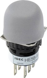 Przełącznik kołyskowy Idec HE5B-M2PN1 HE5B-M2PN1, 16.2 mm, 125 V/AC, 30 V/DC, 3 A, 1 szt.