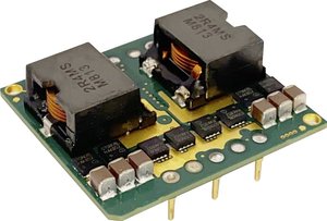 Przetwornica DC-DC, nieizolowana, montaż na PCB, 16 cegła, wejście 18-32VDC, 3,3-18V 45A, 750W, logika neg Przetwornica DC/DC TDK I7A24045A033V-001-R I7A24045A033V-001-R, 750 W, 12 V/DC, -12 V/DC, 45 A, 1 szt.