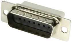 Listwa Pin męska D-SUB 09 67 015 5601 Harting Zawartość: 1 szt.