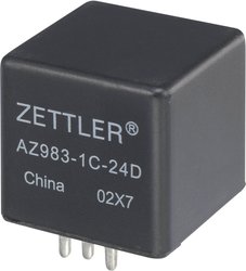 Przekaźnik samochodowy Zettler Electronics AZ983-1A-12D 507418, 1120 W, 80 A