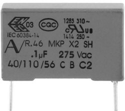 Kemet R46KI24700001M 20 % 275 V Kondensator przeciwzakłóceniowy MKP 1 szt.