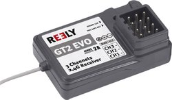 Nadajnik 3-kanałowy Reely GT2 EVO 2,4 GHz Rodzaj złącza JR