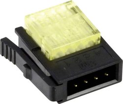 Złącze niskoprądowe 3M 37104-A124-00E MB, PIN: 4, 32 V DC/AC, 3 A, 1 szt.