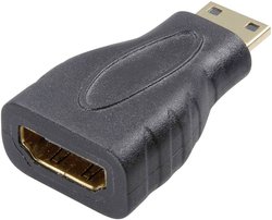 Raspberry Pi® Adapter HDMI Miniwtyczka HDMI / gniazdo HDMI A  Adapter HDMI Raspberry Pi® 3838508 1 szt.