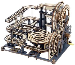 Drewniany zestaw Pichler Lasercut Marble Run Night City Zestaw drewniany do złożenia Pichler 15259