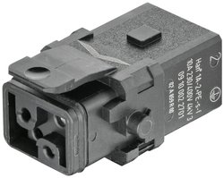 Złącze męskie Harting Han 1A-2+PE-S-f latch 09 10 002 2701, Han® 1A, 1 szt.