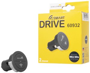Nadajnik samochodowy radiowy Schellenberg Smart DRIVE, 2-kanałowy, 868,4 MHz Bezprzewodowy nadajnik automatyczny Schellenberg 60932 1 szt.