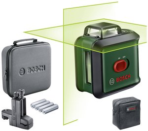 Laser krzyżowy Bosch Home and Garden UniversalLevel 360 0.603.663.E04 Maksymalny zasięg: 12 m