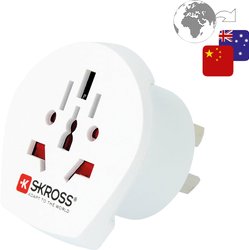 Adapter podróżny Skross 1.500222-E  CA W to AUS/CHINA