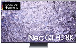 Samsung Neo QLED 8K QN800C, XX cm (XX&quot,), tytanowa czerń, karbon srebrny Telewizor LCD 75 cal Samsung GQ75QN800CTXZG, 8K (7680 x 4320 Pixel), 100 Hz