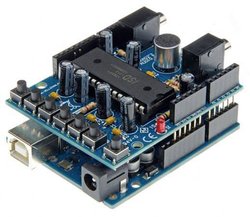 Nagrywanie znaku dźwiękowego dla Arduino® Whadda WPSH02 Moduł rozszerzający