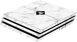 Pokrowiec PS4 Pro Software Pyramide Skin für PS4 Pro Konsole White Marble