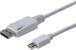 Przejściówka Mini DisplayPort, DisplayPort Digitus AK-340102-020-W, 2.00 m