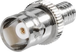 Adapter SMB BKL Electronic 0411047 złącze męskie SMB - złącze żeńskie BNC 1 szt.