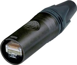 Neutrik NE8MX6-B NE8MX6-B, RJ45, CAT 6a, 1 szt.