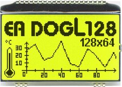 Wyświetlacz LCD DISPLAY VISIONS EADOGL128E-6    (S x W x G) 68 x 51 x 2.8 mm