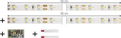 TAMS Elektronik 53-01450-02-C  Pasek LED kierunek podróży, ściemnianie, przełączanie z modułem  ciepły biały 1 zest.