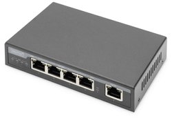 Extender PoE Digitus DN-95128-1 1 GBit/s IEEE 802.3af (12.95 W), IEEE 802.3at (25.5 W), IEEE 802.3bt, IEEE802.3af (15.4 W), IEEE802.3at (30 W)