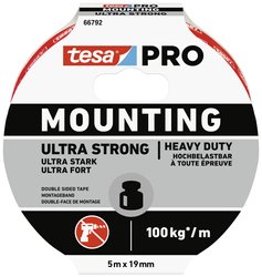 Taśma montażowa tesa  66792-00001-00 Mounting PRO Ultra Strong (D x S) 5 m x 19 mm 5 m 1 szt.