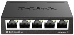 Switch D-Link DGS-105/E, 5 Portów, 1 GBit/s