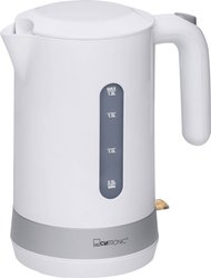 Czajnik bezprzewodowy Clatronic WK 3452, 2200 W, 1.8 l, biały