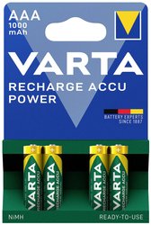 Akumulator AAA/R03 Varta RECH.AC.Power AAA1000mAh BLI4, NiMH, 1000 mAh, 1.2 V, 4 szt.