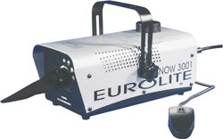 Maszyna do produkcji śniegu, Eurolite Snow 3001, zbiornik 1 l, srebrna